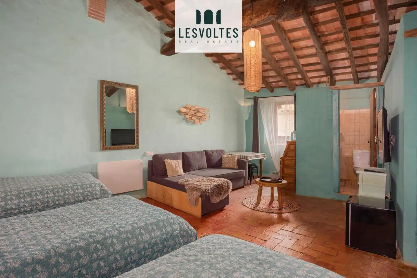 Habitación de Casa o chalet en venta en Bellcaire d'Empordà con Calefacción, Jardín privado y Parquet