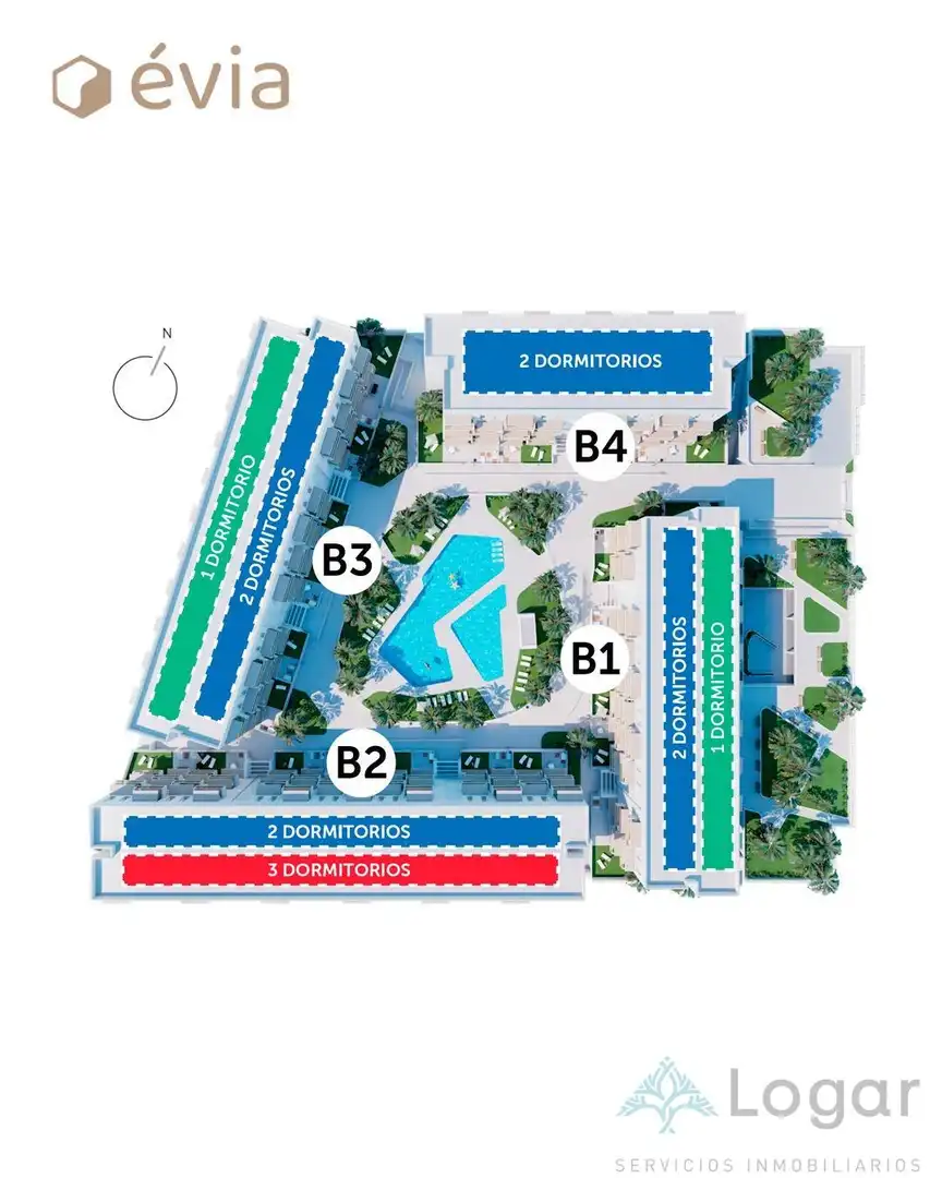 Flat for sale in Los Rosaos, Guadalupe