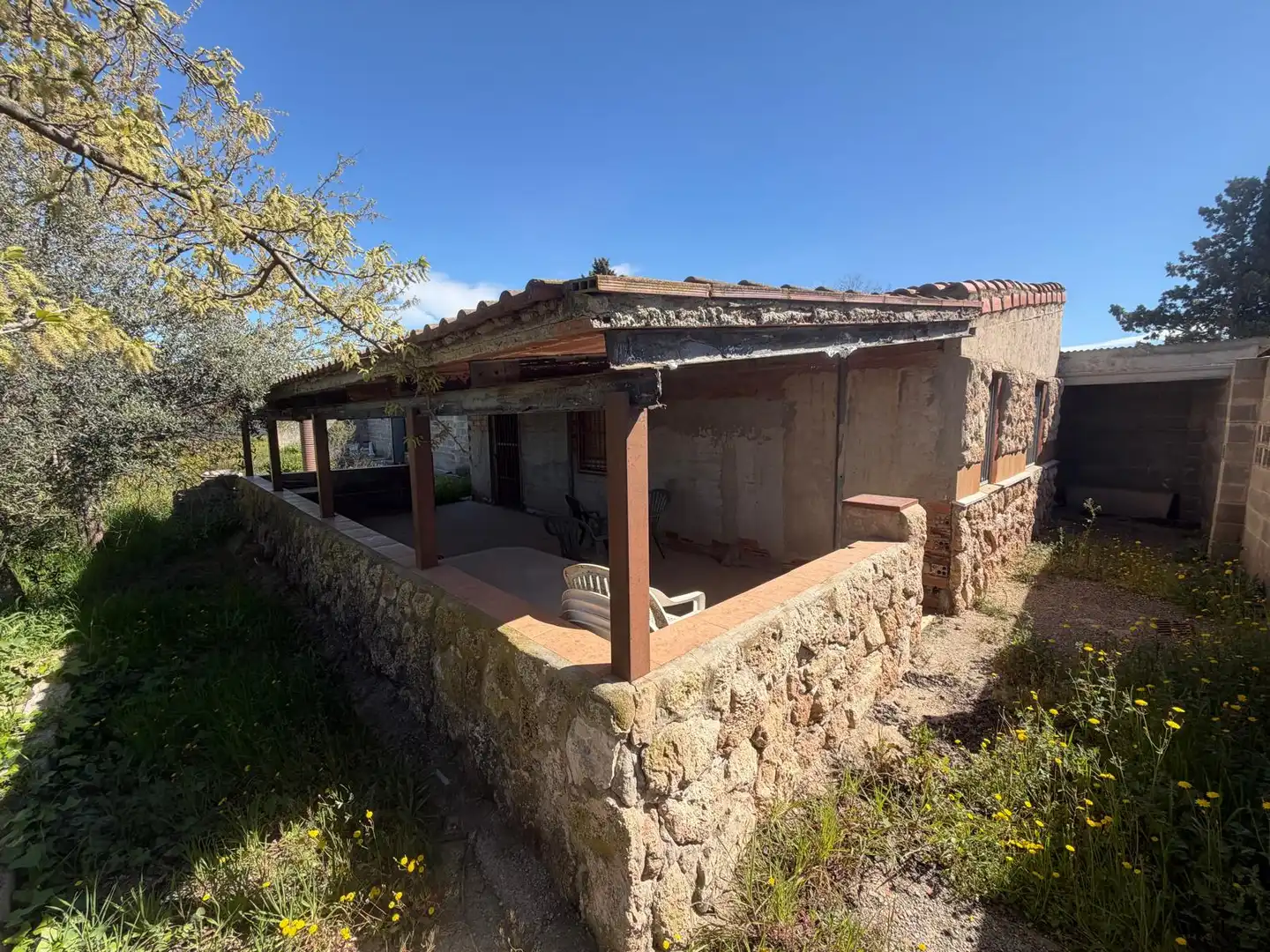 Vista exterior de Casa o xalet en venda en Alcoletge