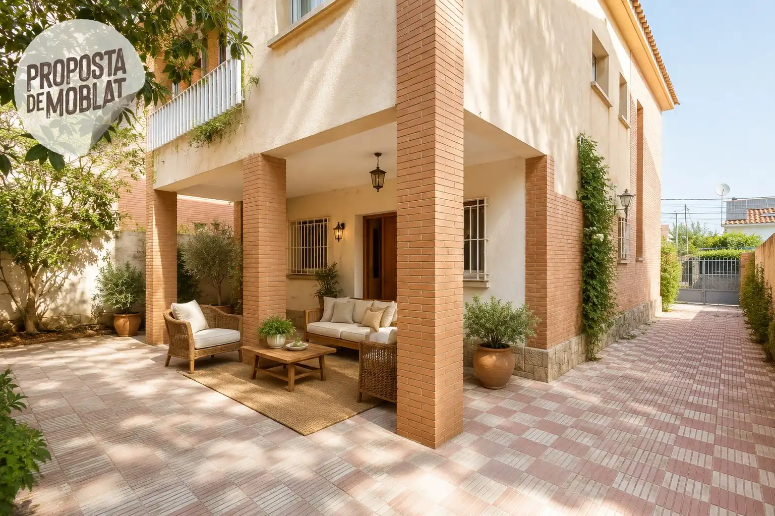 Terrassa de Casa o xalet en venda en Montcada i Reixac amb Aire condicionat, Calefacció i Terrassa