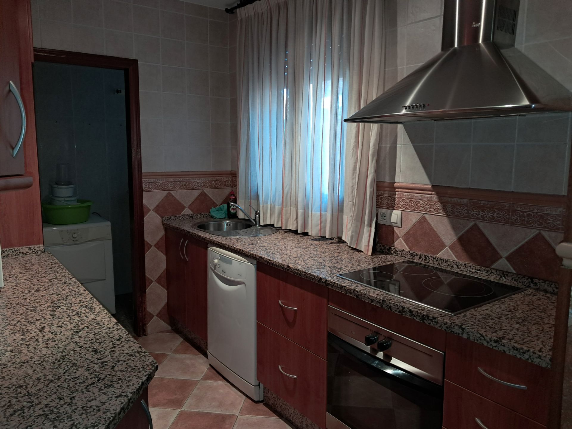 Kitchen of Flat for sale in Bujalance  with Air Conditioner, Terrace and Storage room