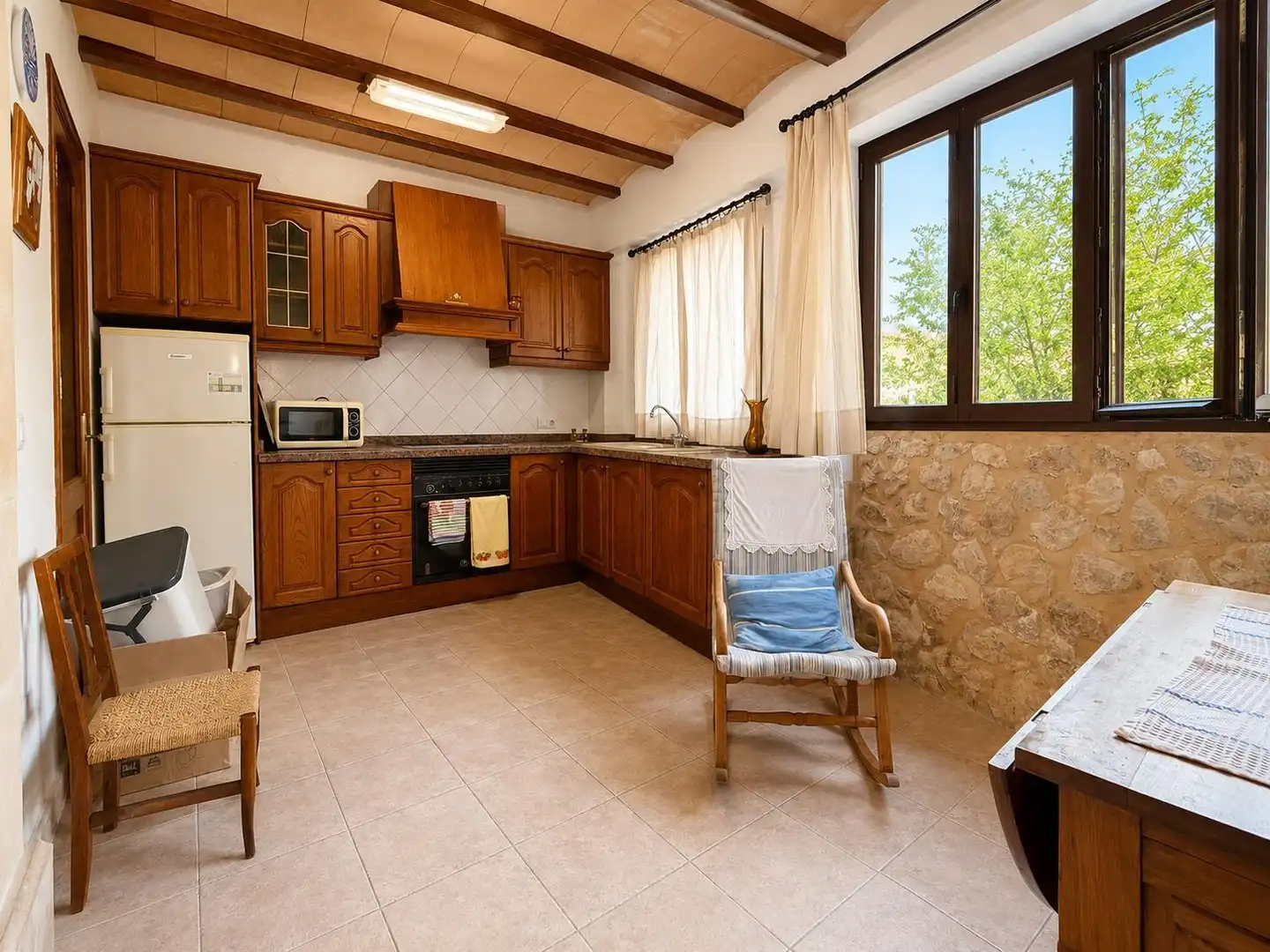 Cocina de Casa o chalet en venta en Selva con Terraza