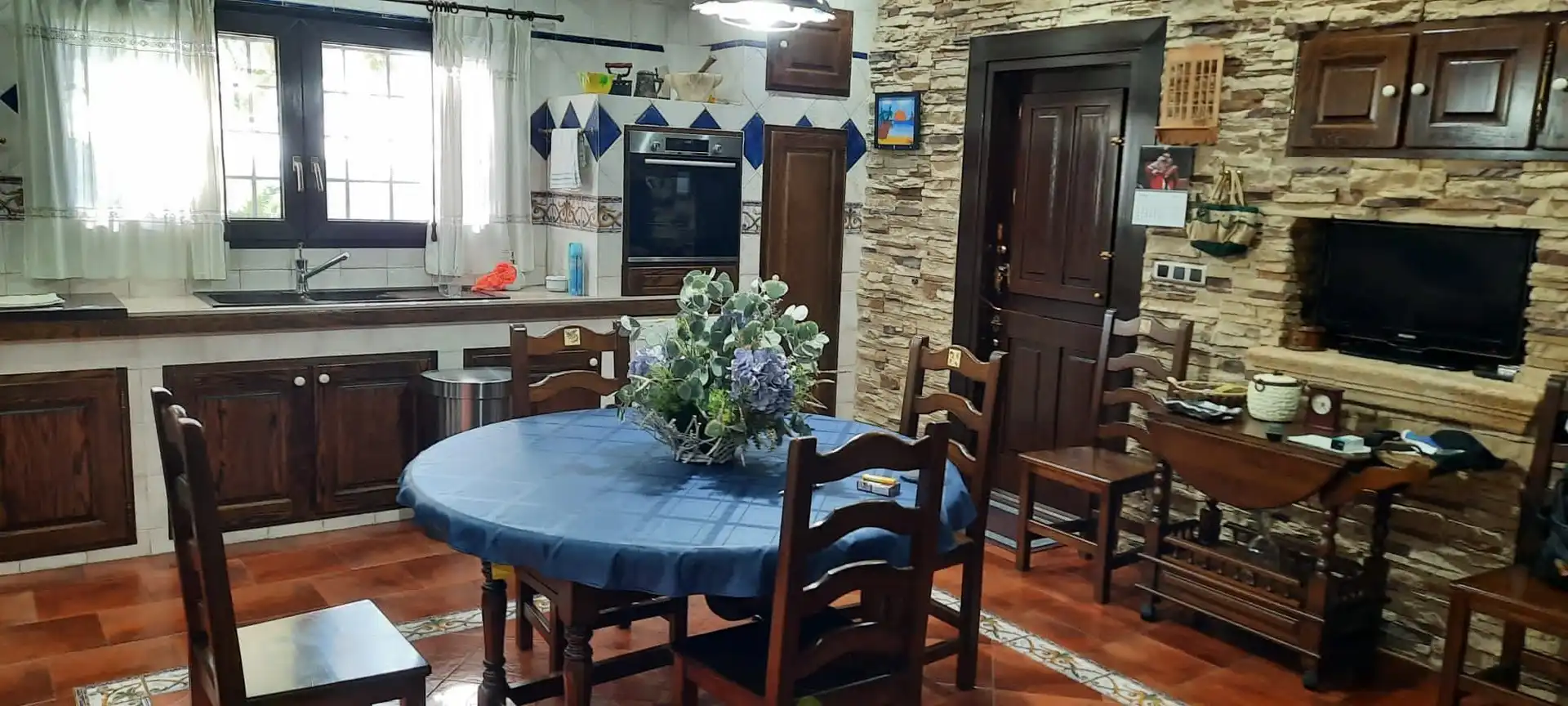 Menjador de Casa o xalet en venda en Puçol amb Calefacció, Jardí privat i Terrassa