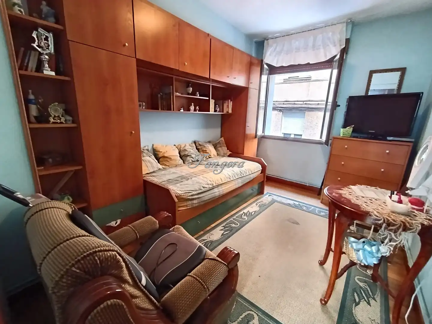Bedroom of Flat for sale in Getxo   with Heating, Parquet flooring and Oven