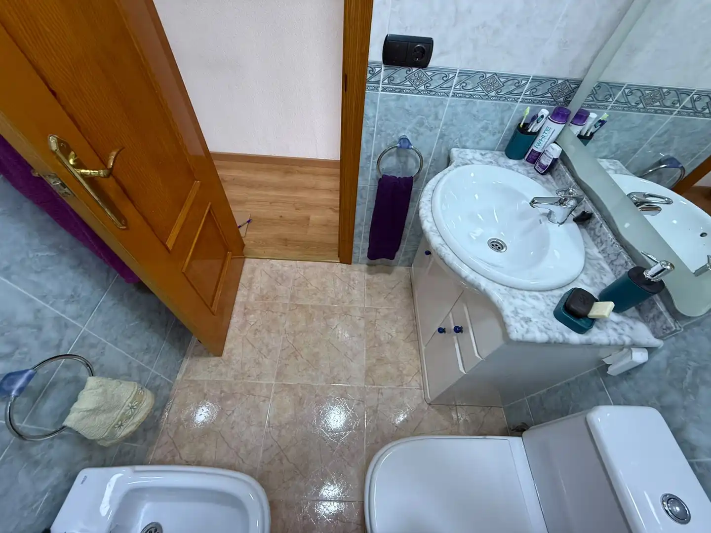 Bany de Casa o xalet en venda en Santa Pola amb Aire condicionat, Calefacció i Jardí privat