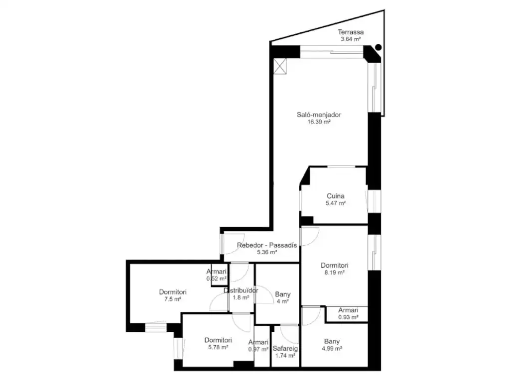 Mini appartamento con terrazza in vendita a Les Escaldes, imagen 44