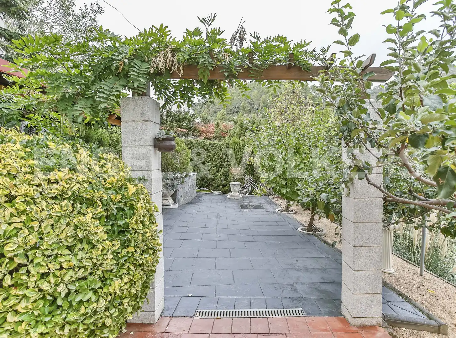 Terraza de Casa o chalet en venta en Santa Coloma de Cervelló con Calefacción, Jardín privado y Parquet