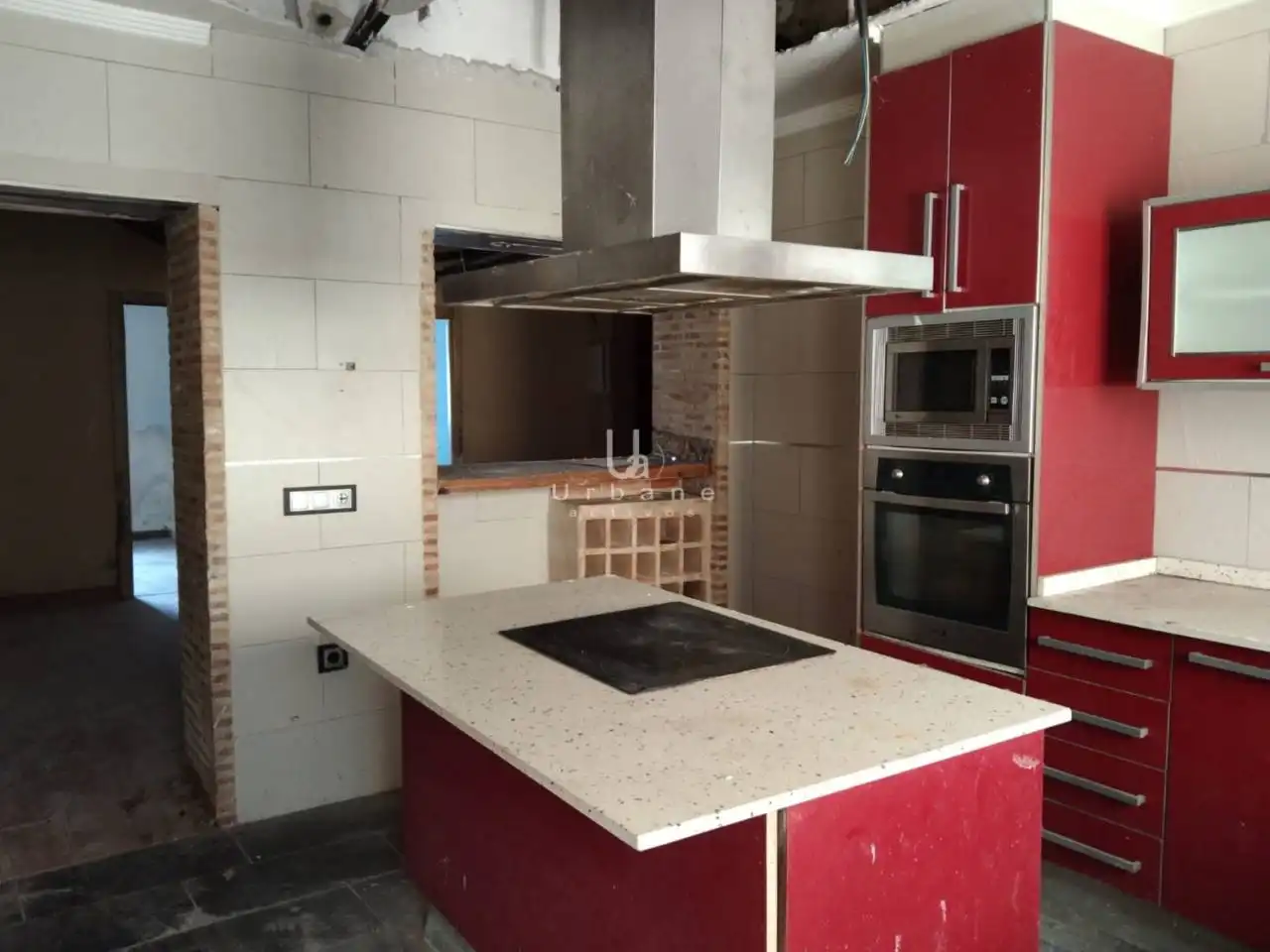 Kitchen of Flat for sale in Alzira  with Parquet flooring and Balcony