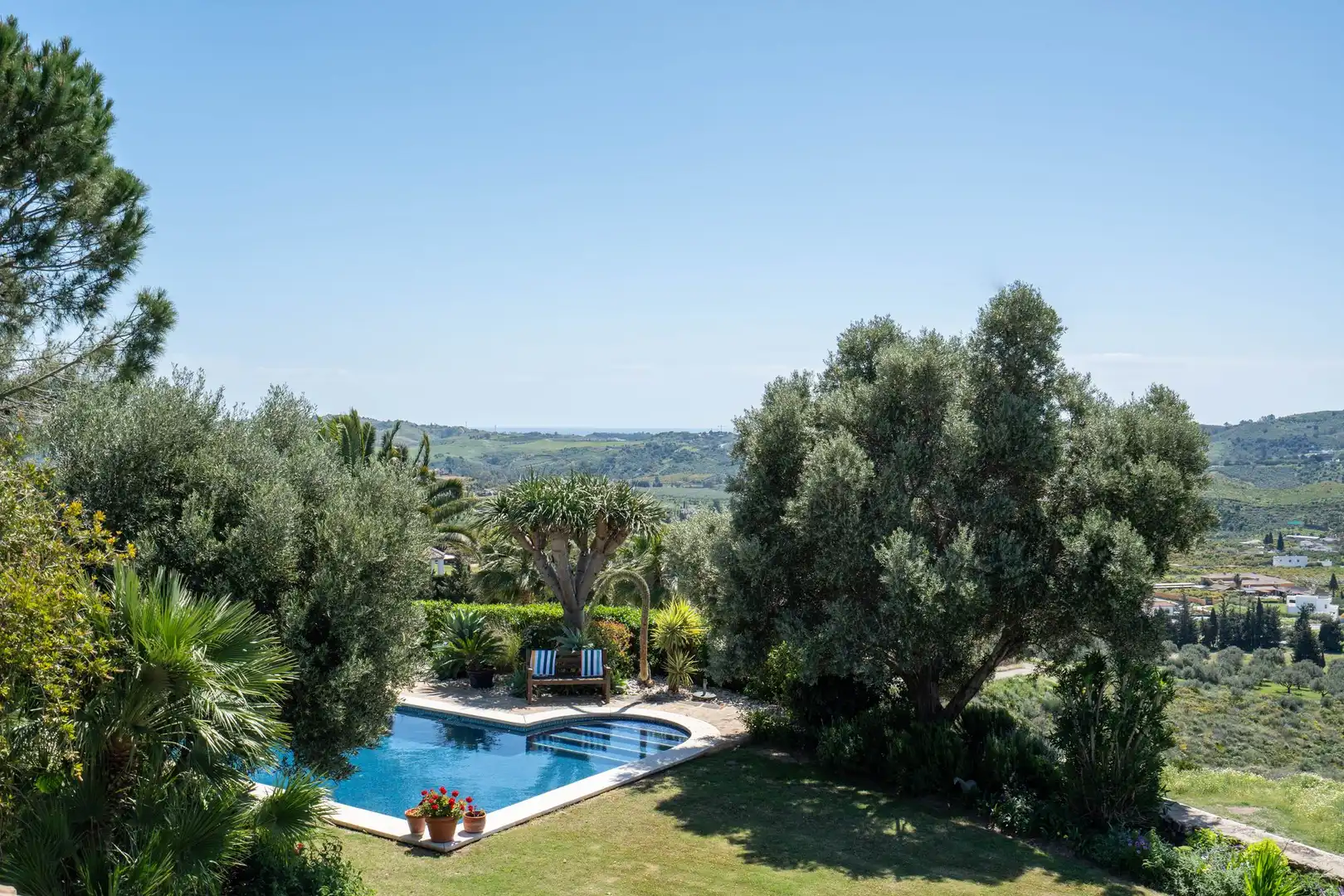 Jardín de Finca rústica en venta en Mijas con Terraza