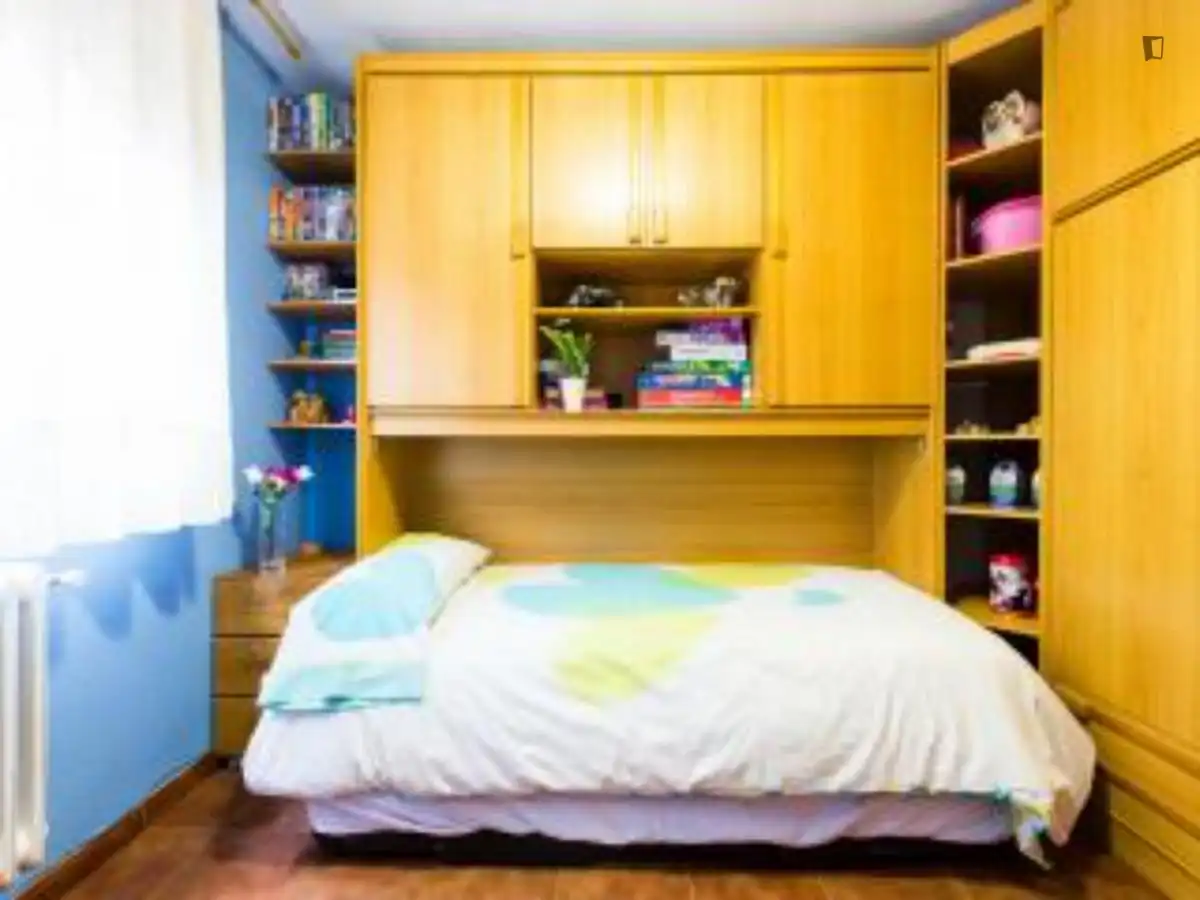 Bedroom of Apartments for rent in Madrid  with Air Conditioner, Heating and Furnished