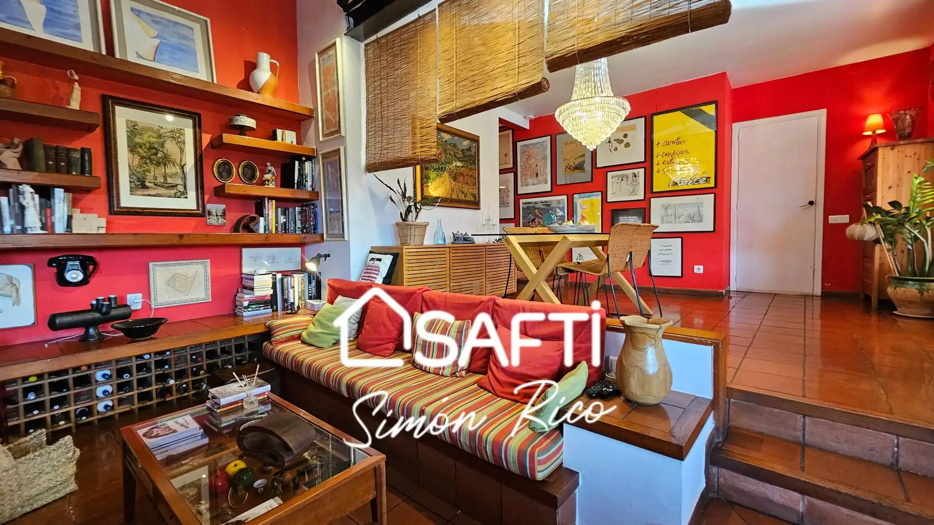 Sala d'estar de Casa o xalet en venda en Cervelló