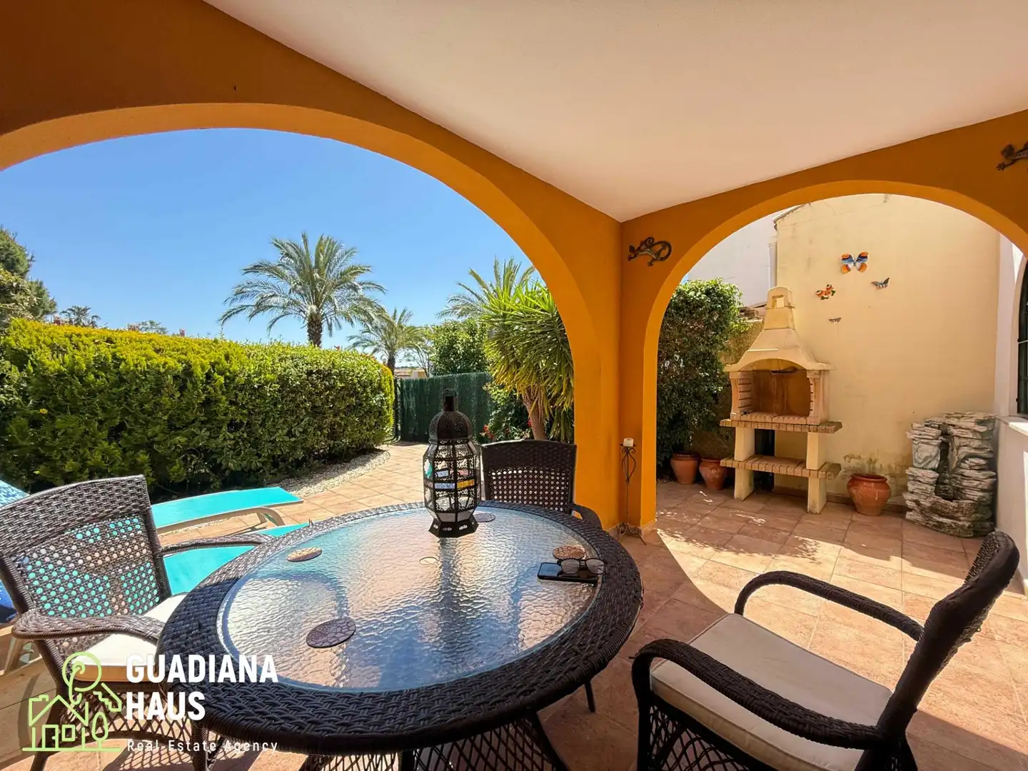 Terrace of Detached homes for sale in Ayamonte  with Air Conditioner, Heating and Private garden