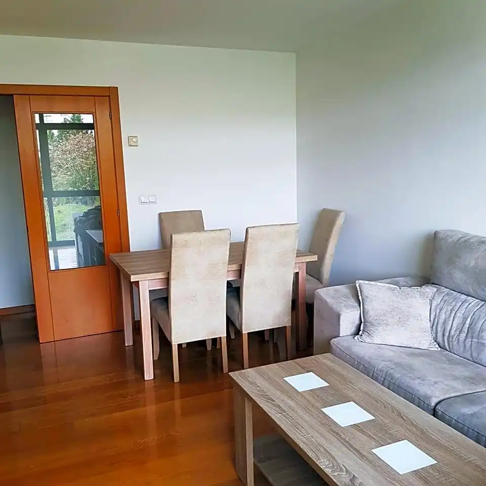 Dining room of Flat for rent in Ourense Capital   with Heating, Parquet flooring and Terrace