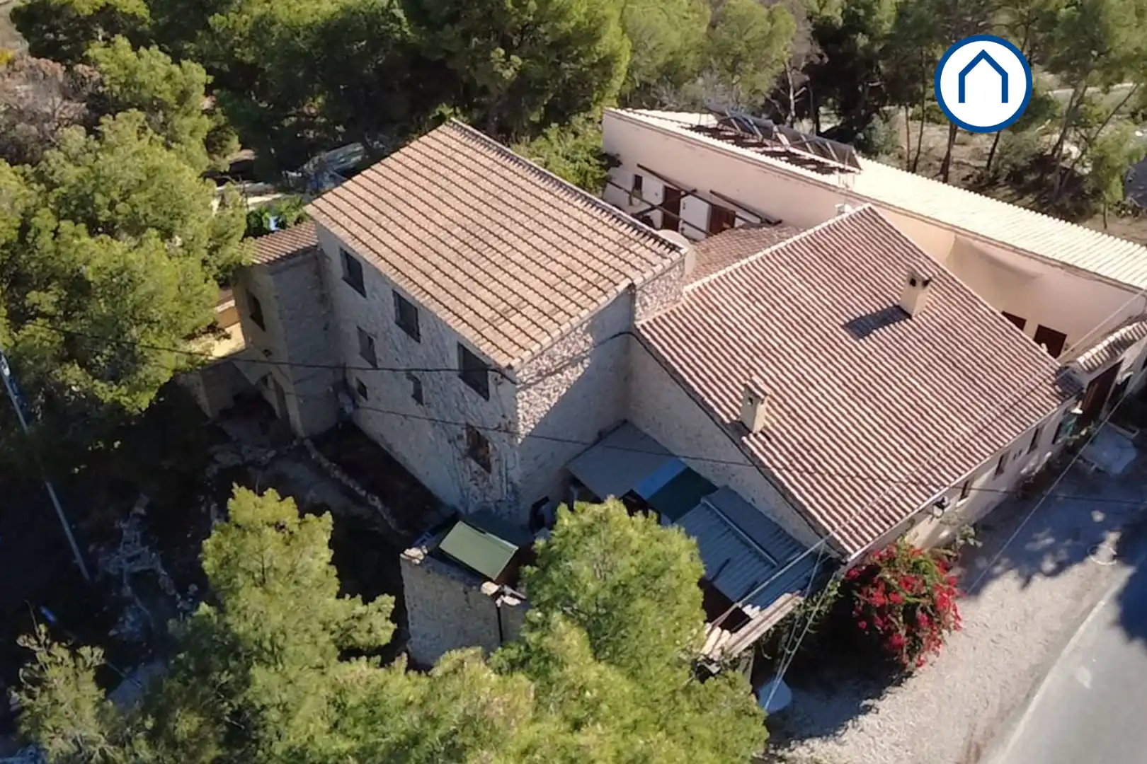Vista exterior de Finca rústica en venda en Alhama de Murcia amb Aire condicionat, Calefacció i Jardí privat