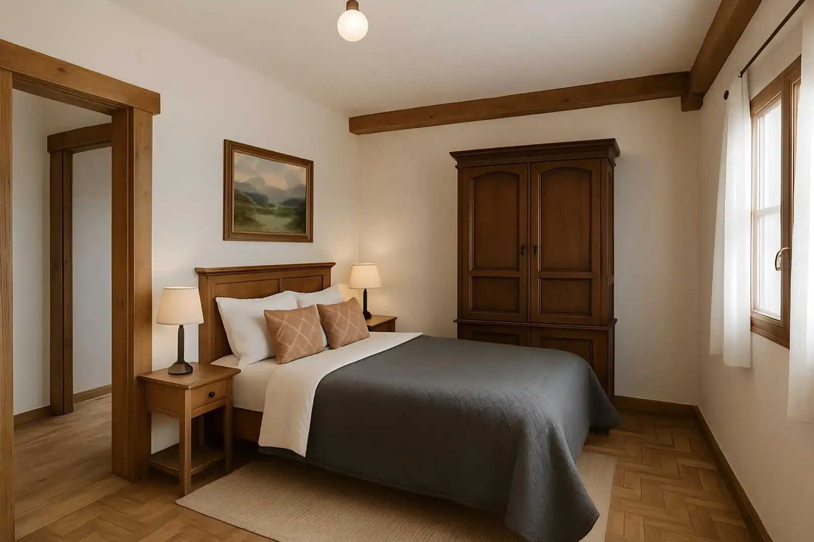 Bedroom of Houses for sale in Rubiá  with Heating, Private garden and Storage room