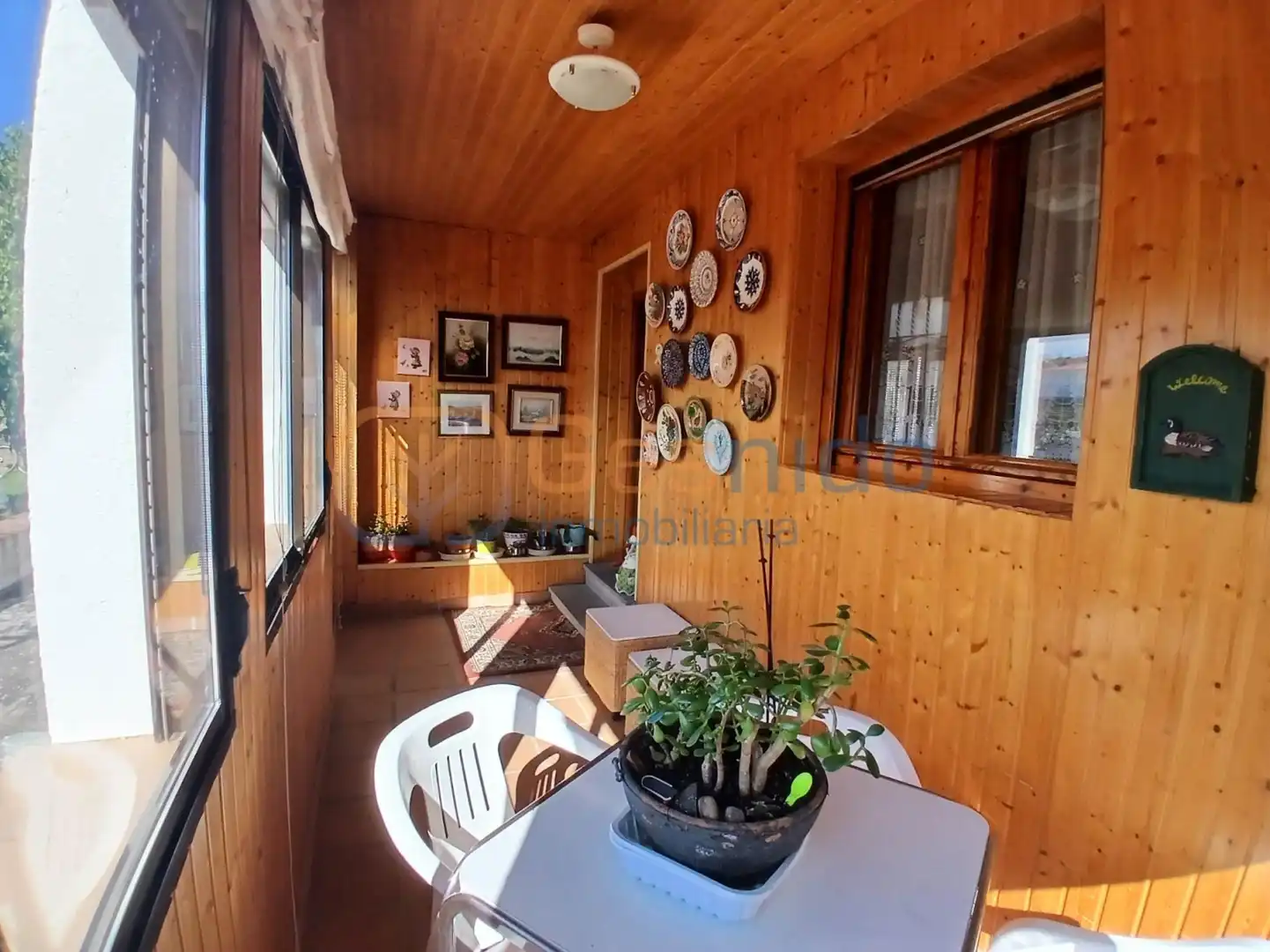 Terraza de Casa o chalet en venta en Aldealengua de Pedraza con Calefacción, Parquet y Terraza