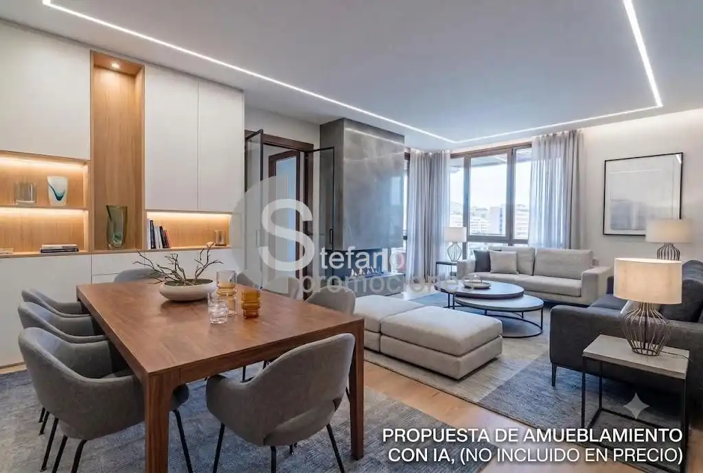 Sala de estar de Piso en venta en Málaga con Aire acondicionado, Parquet y Terraza