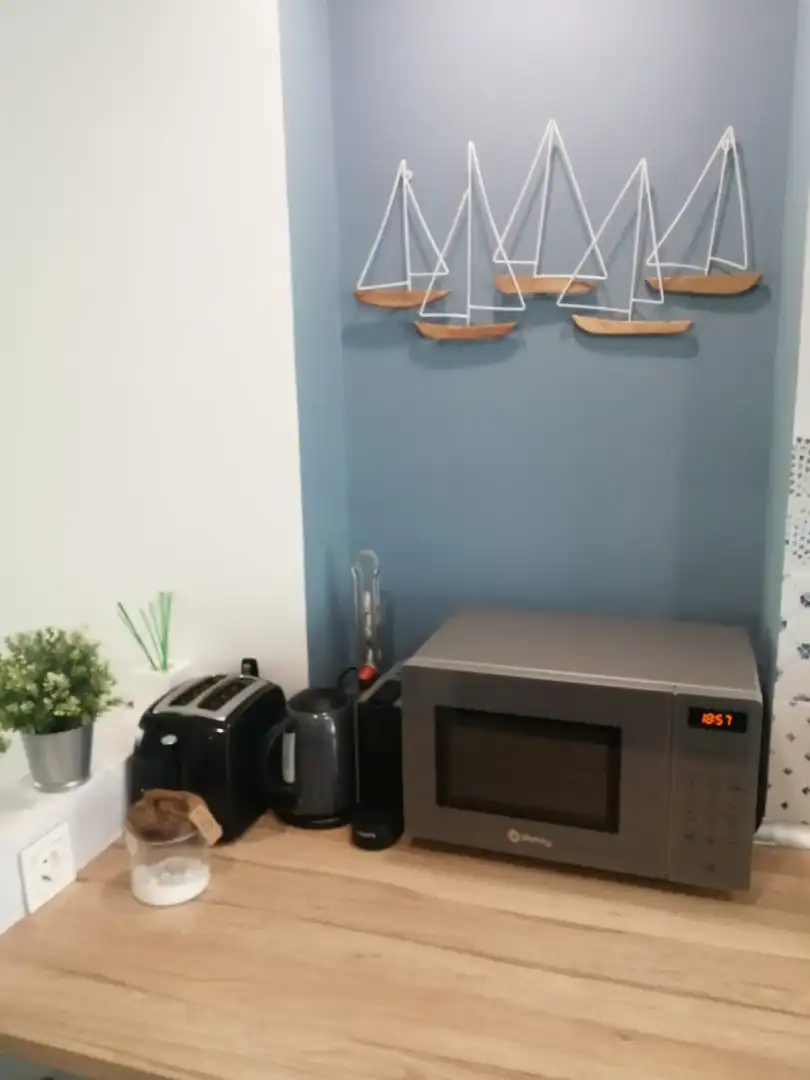 Kitchen of Flat for rent in Marbella  with Air Conditioner, Furnished and Oven