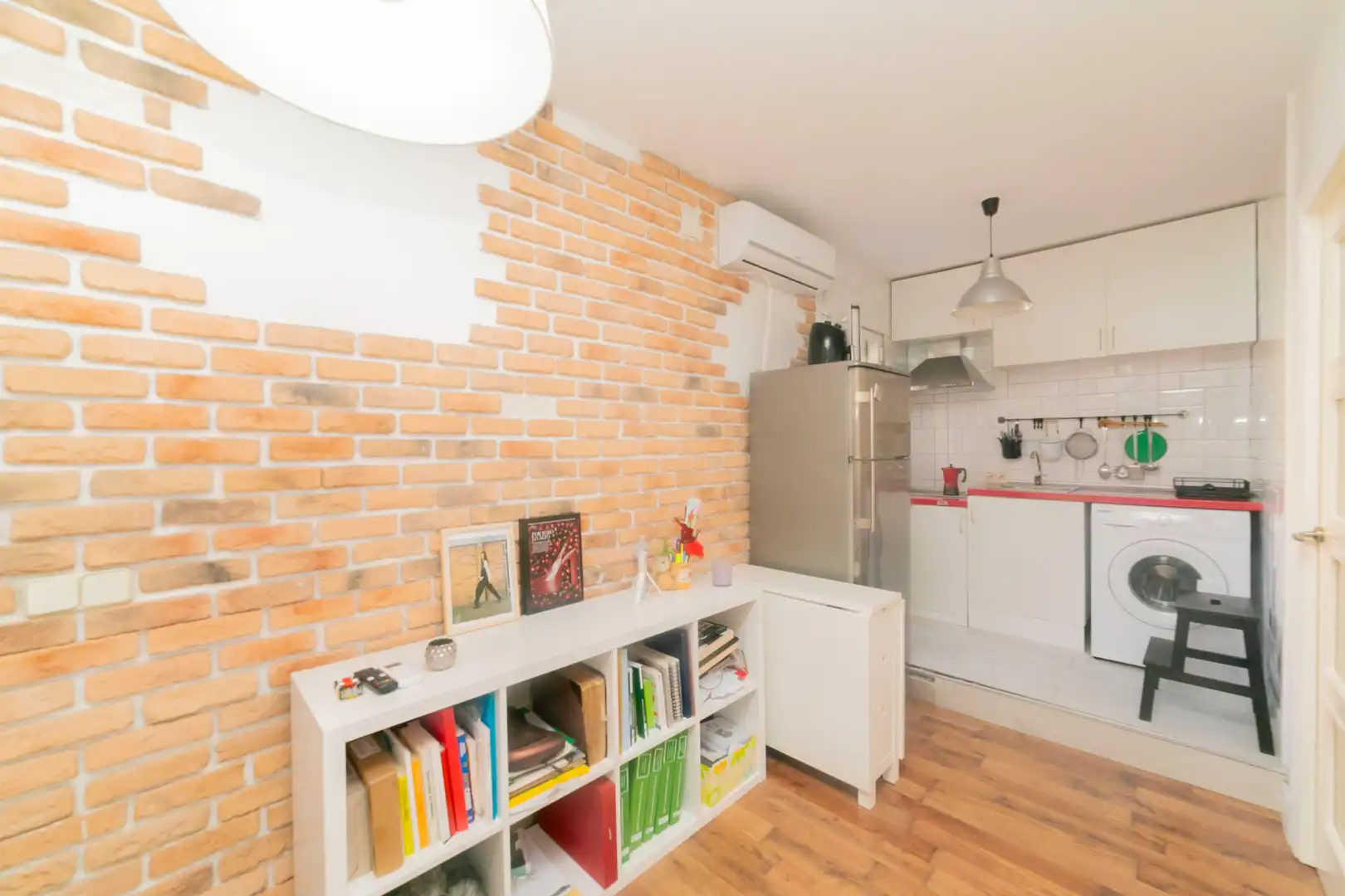 Cocina de Piso de alquiler en Madrid con Aire acondicionado, Calefacción y Amueblado