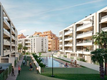 Neubau-Wohnung mit Pool zum Verkauf in Calle Alemania