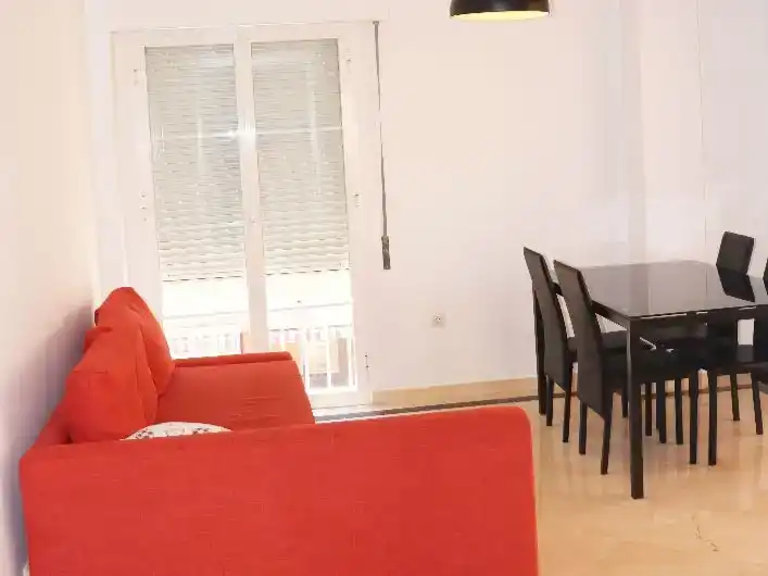 Wohnzimmer von Dachboden zur Miete in Málaga Capital mit Klimaanlage und Balkon