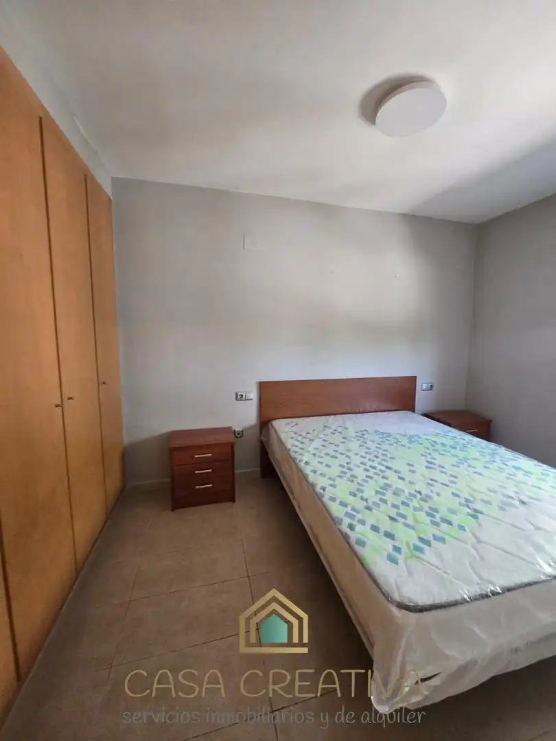Bedroom of Apartments for rent in Puçol  with Air Conditioner, Private garden and Furnished