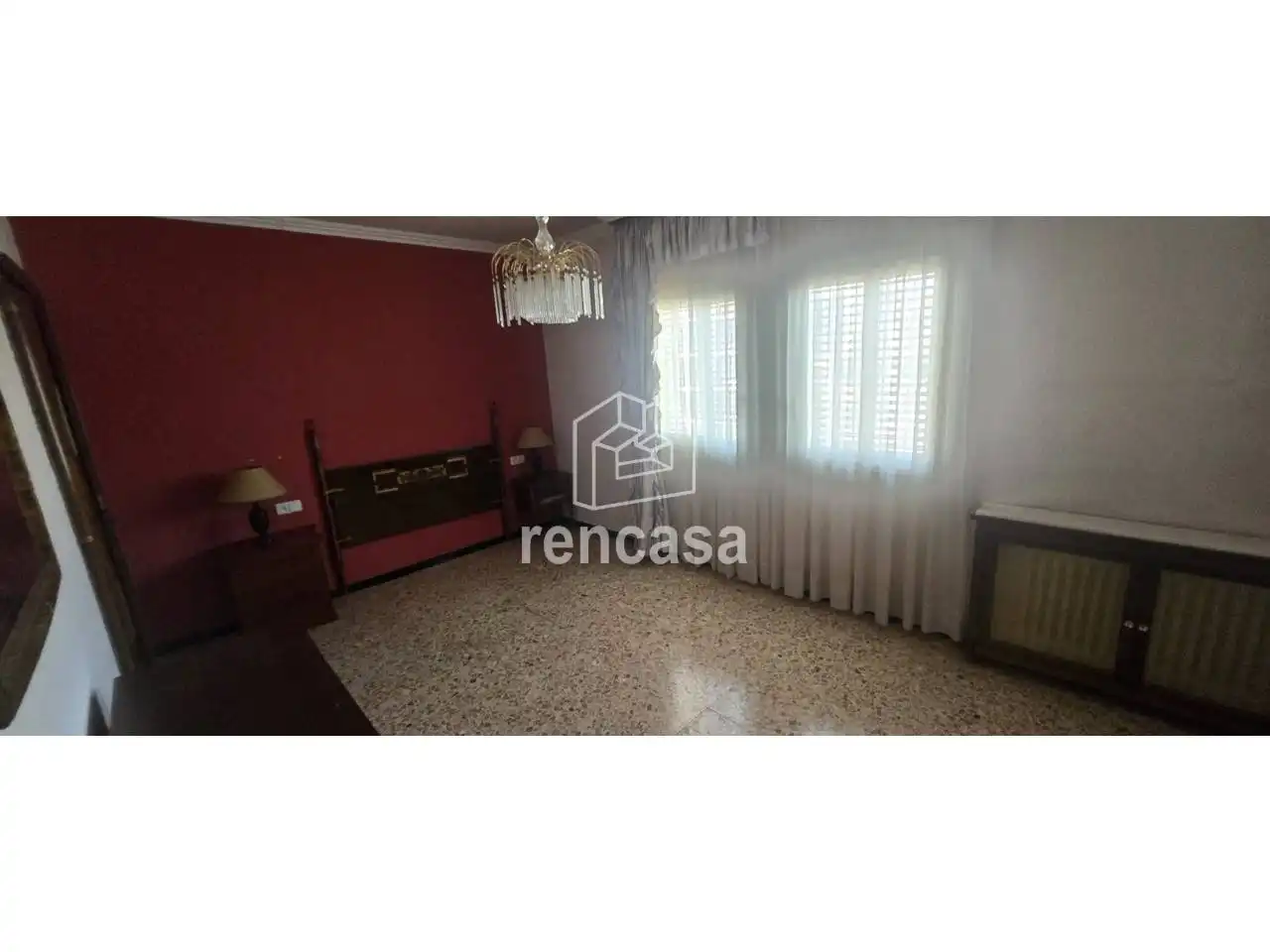 Schlafzimmer von Wohnung zum Verkauf in Lleida mit Heizung, Terrasse und Möbliert