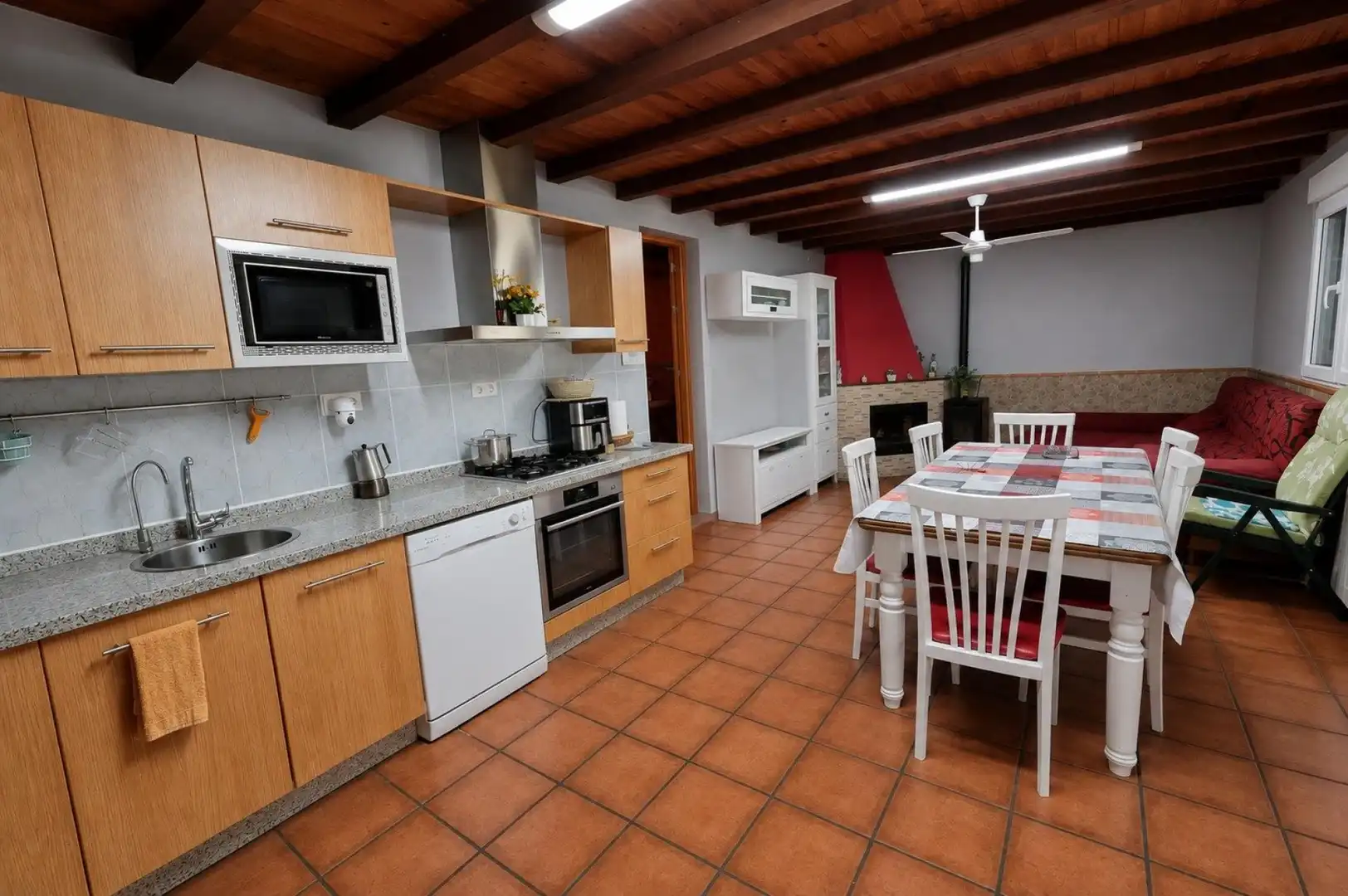Kitchen of Country homes for sale in Toreno  with Heating, Furnished and Balcony