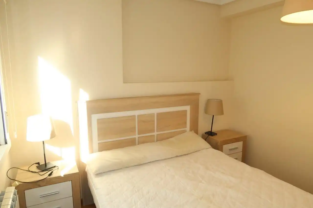Bedroom of Flat for sale in A Coruña Capital   with Heating, Storage room and Furnished