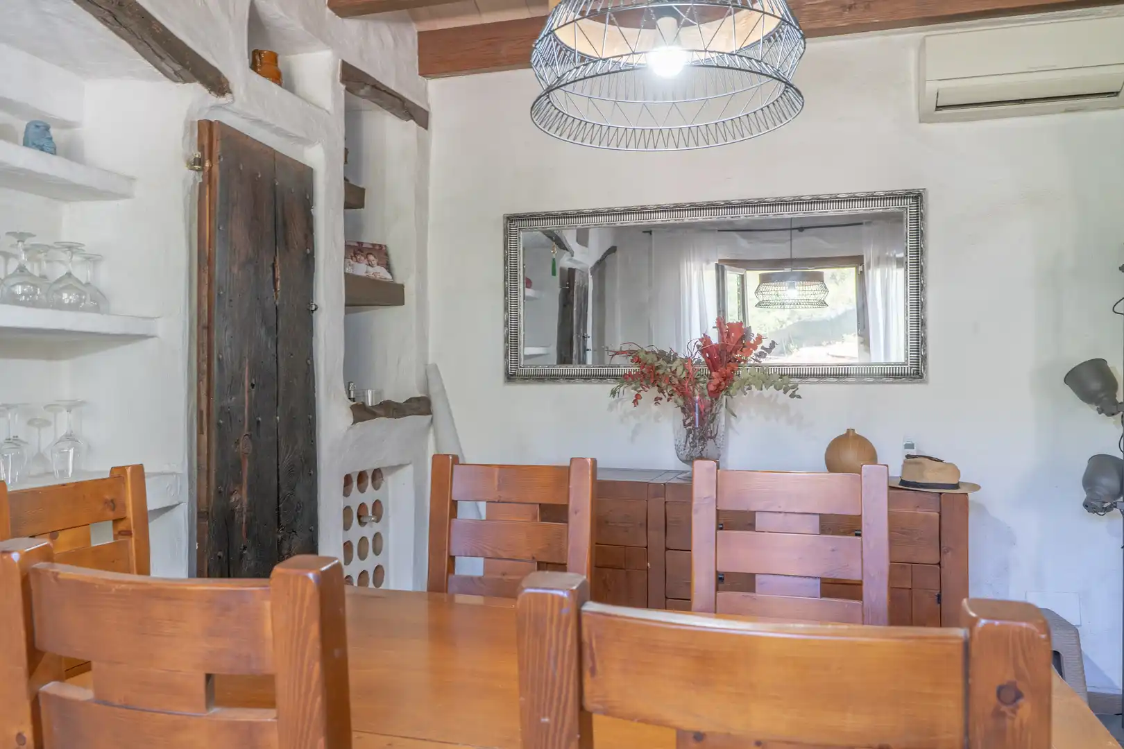 Dining room of Country homes for sale in Calvià  with Heating