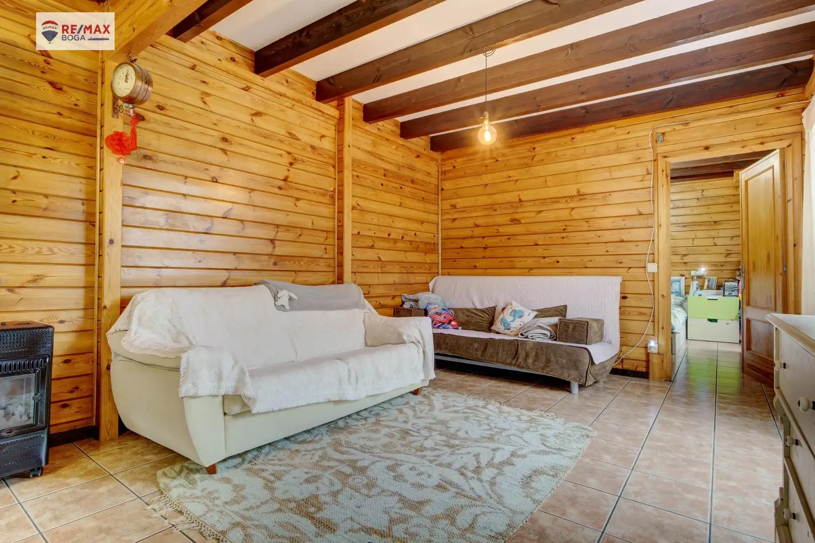 Sala de estar de Casa adosada en venta en Ayegui / Aiegi con Aire acondicionado, Jardín privado y Terraza