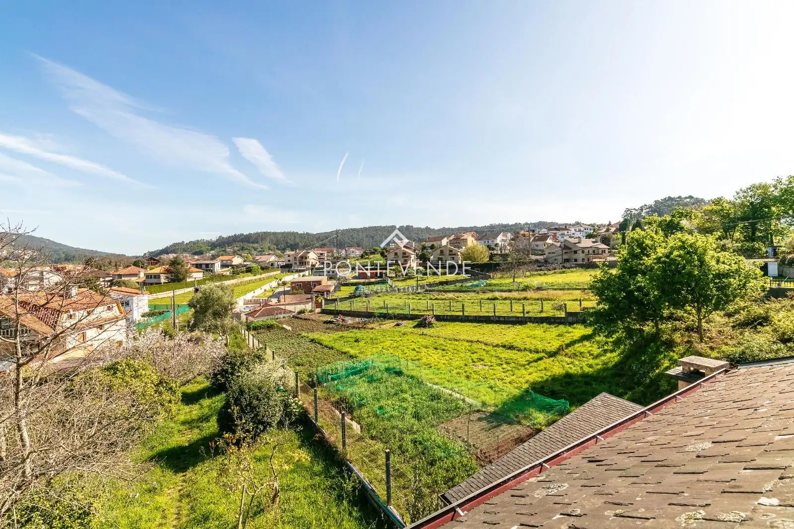 Jardí de Casa o xalet en venda en Poio amb Terrassa