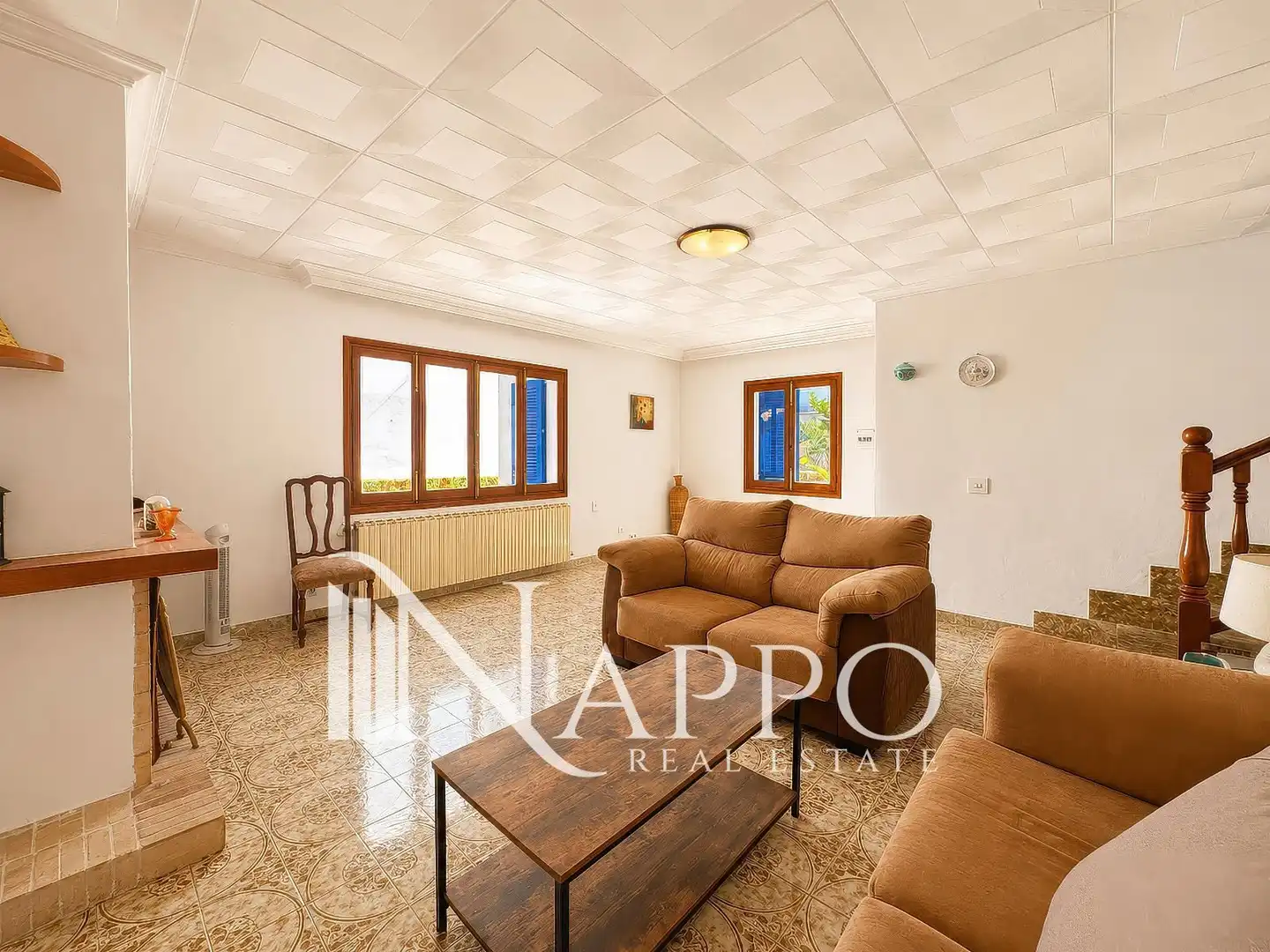 Sala de estar de Casa o chalet en venta en Santanyí con Aire acondicionado, Calefacción y Terraza