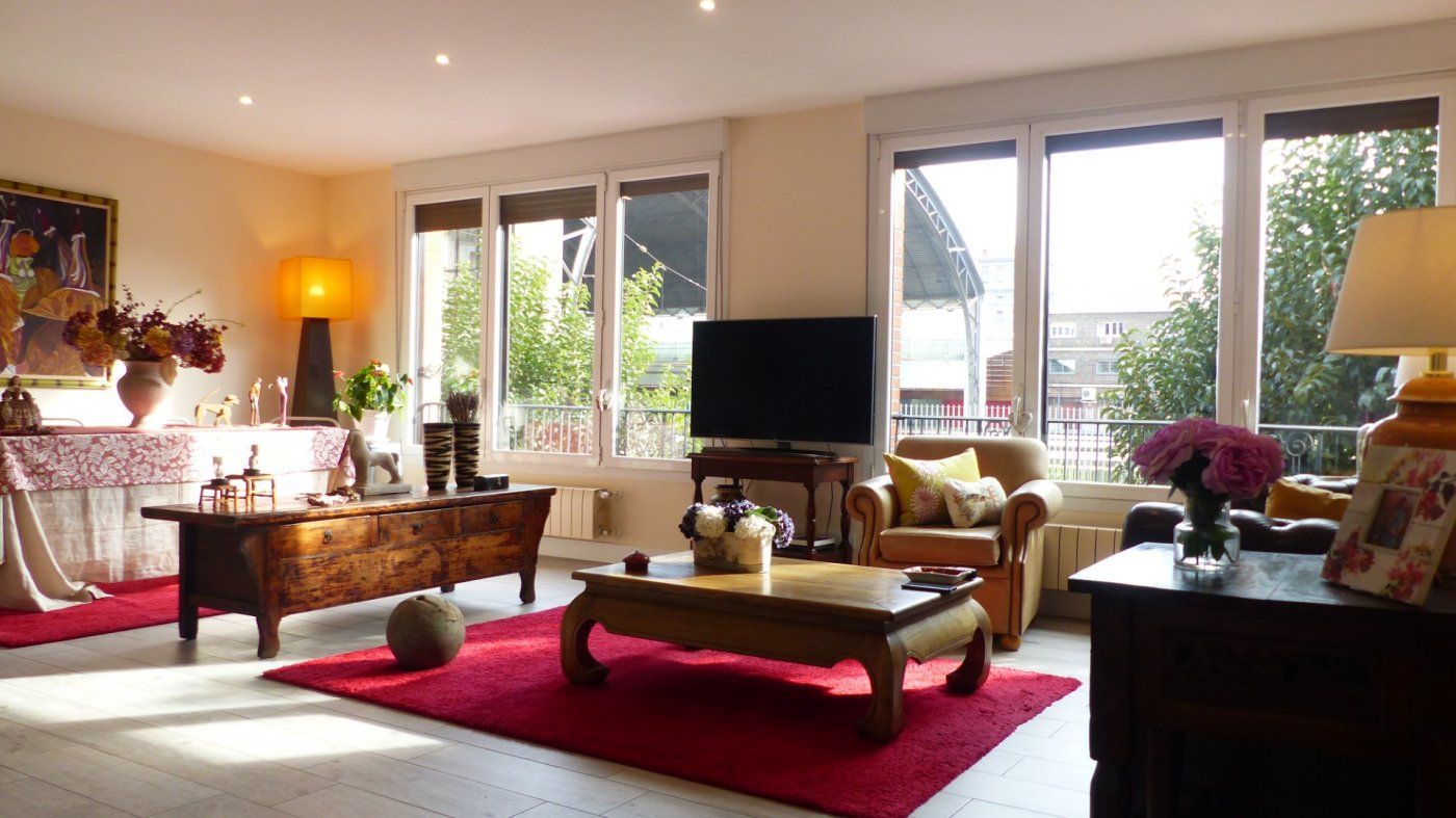 Living room of Flat for sale in Bilbao   with Heating and Storage room