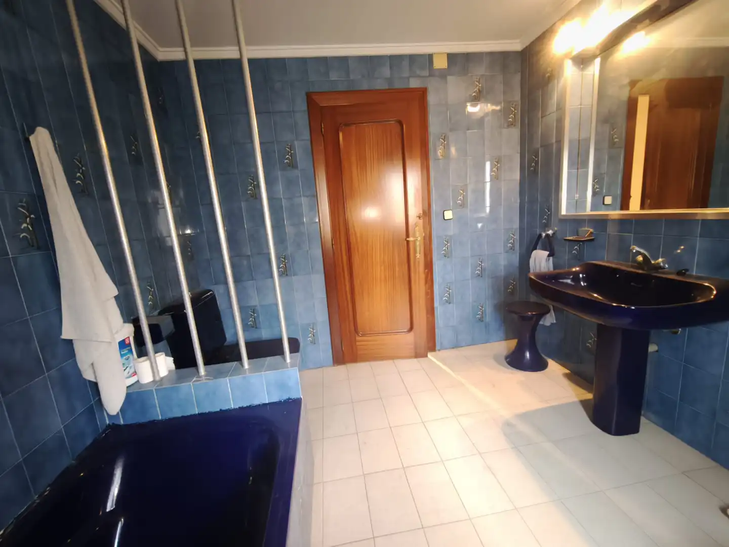 Bathroom of Flat for sale in Alfaro  with Terrace, Furnished and Balcony