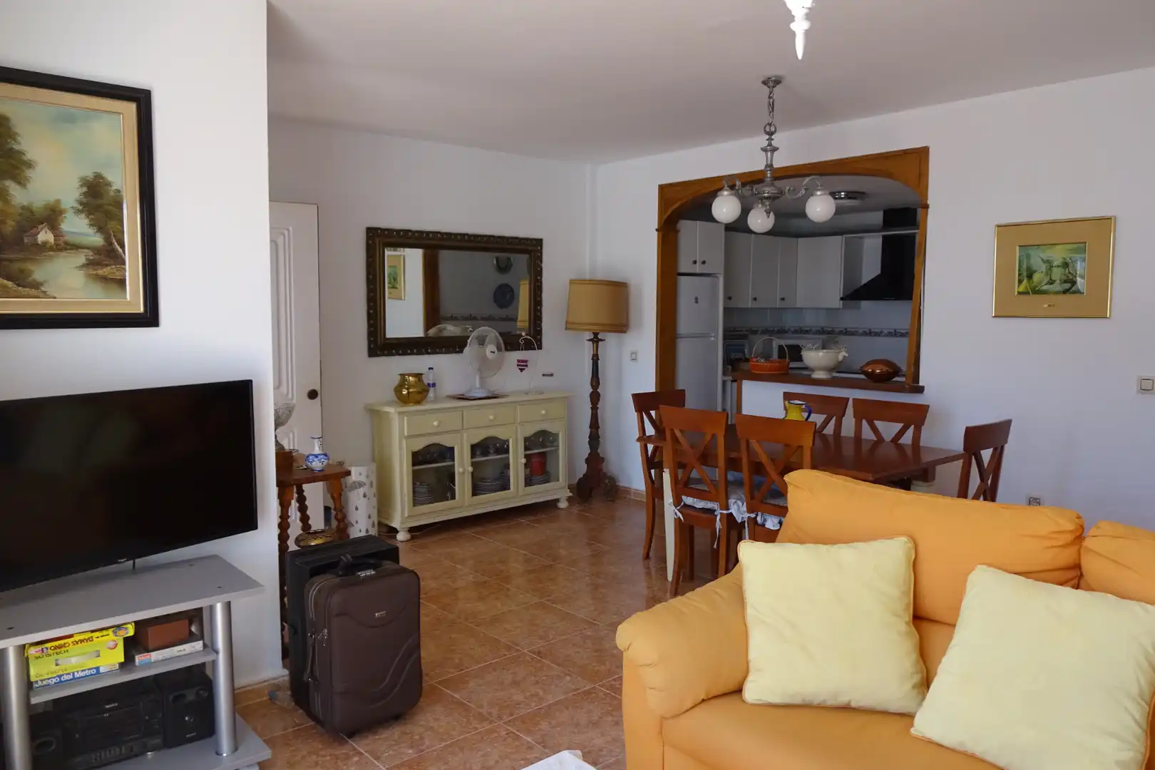 Sala de estar de Casa o chalet en venta en Vera con Aire acondicionado, Calefacción y Terraza