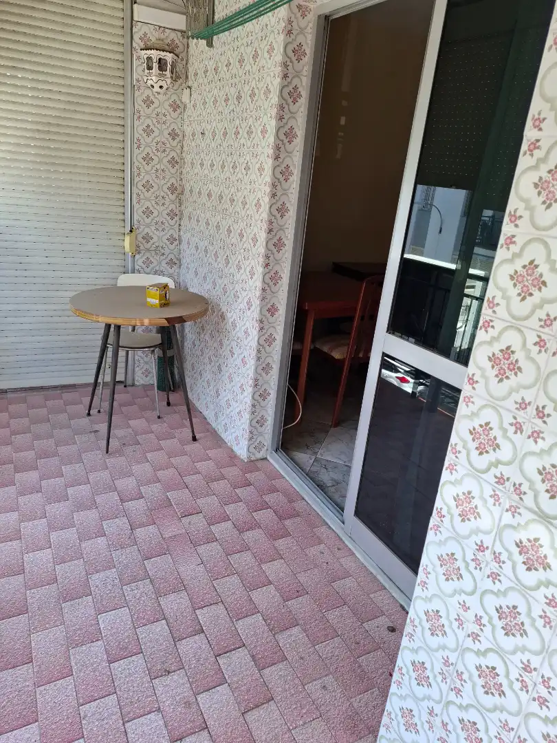 Balcony of Flat for sale in Sevilla  with Air Conditioner, Terrace and Furnished