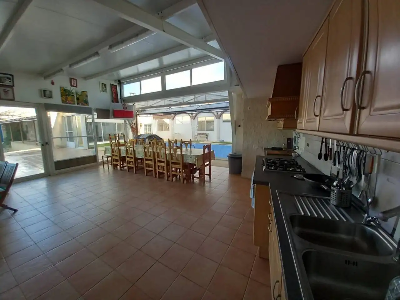 Cocina de Casa o chalet en venta en Sariñena con Jardín privado y Piscina