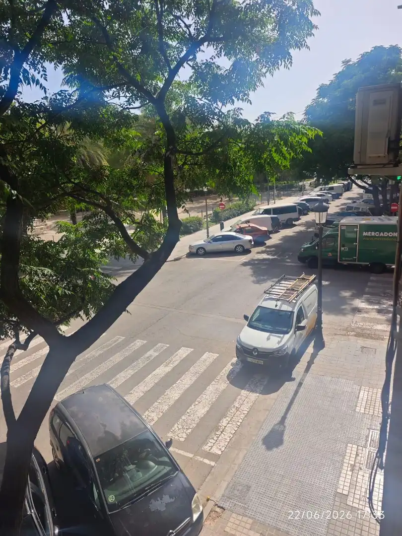 Parking of Flat for sale in Valencia  with Air Conditioner and Parquet flooring