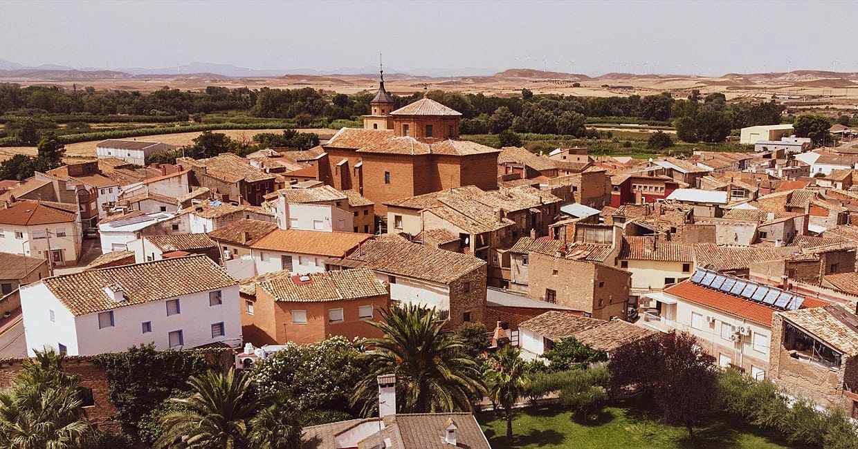 Vista exterior de Residencial en venda en Plasencia de Jalón
