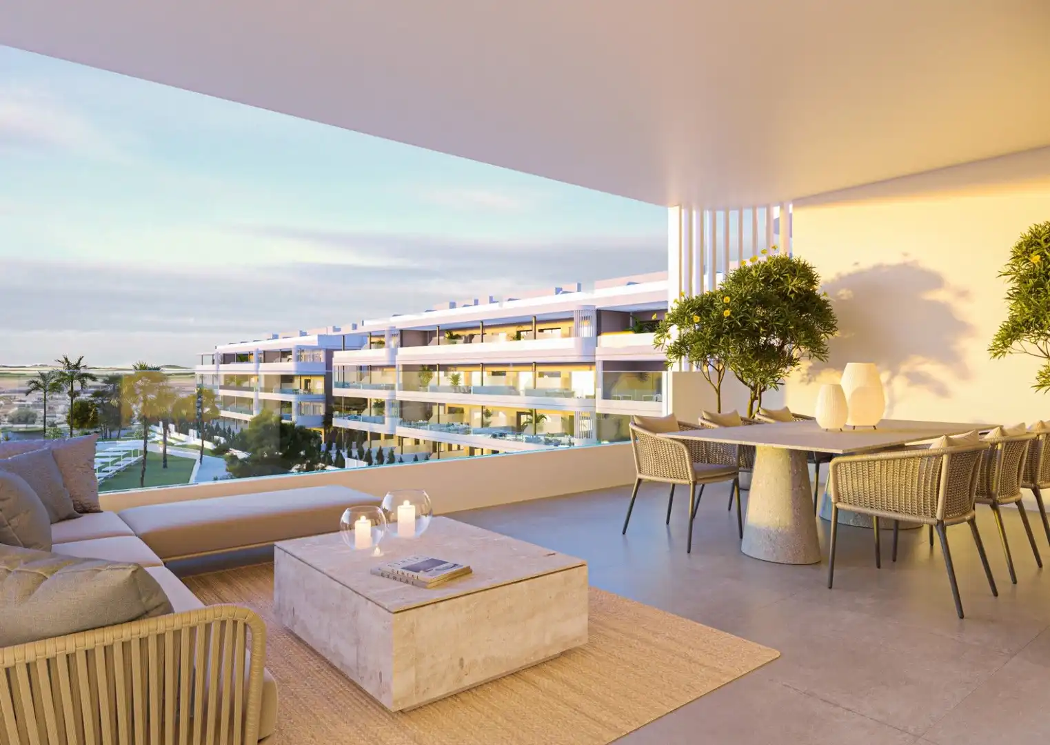 Terraza de Apartamento en venta en La Hoya  con Trastero y Piscina comunitaria