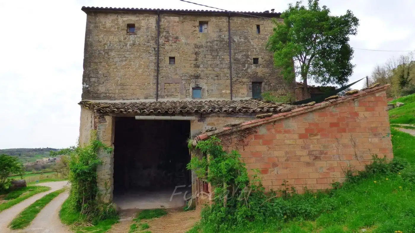 Vista exterior de Finca rústica en venda en Castellterçol amb Traster