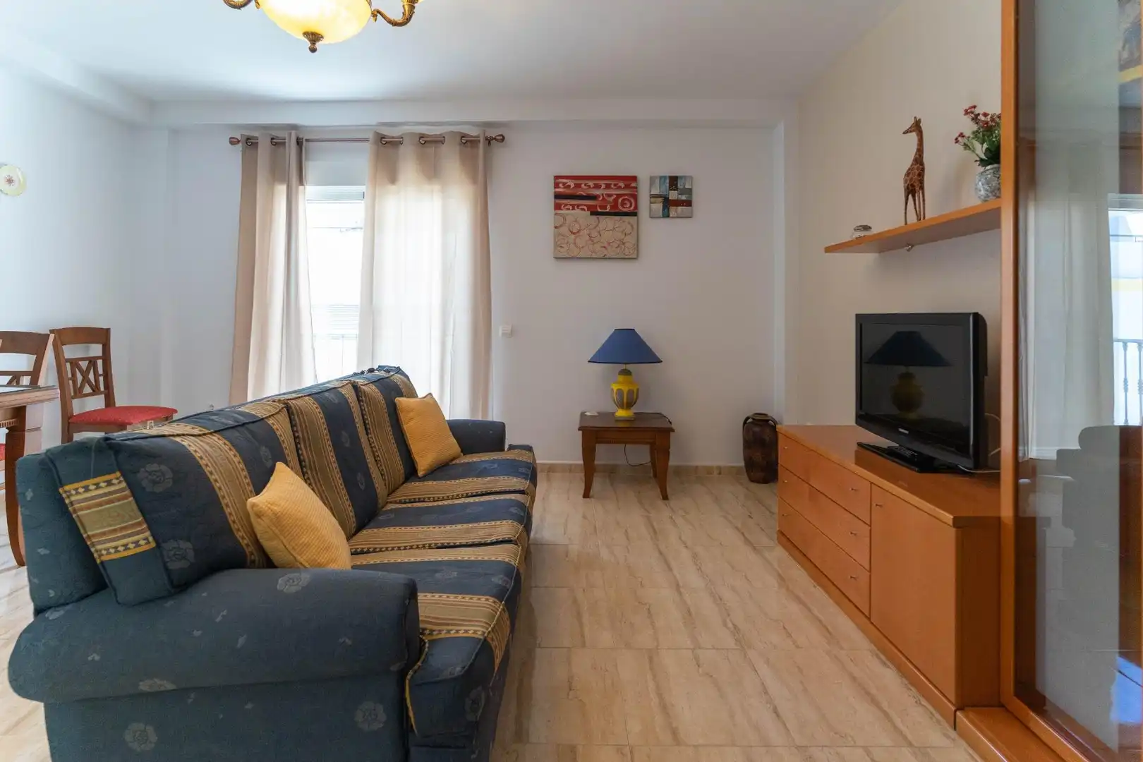 Living room of Flat for rent in Alhaurín El Grande  with Air Conditioner, Heating and Furnished