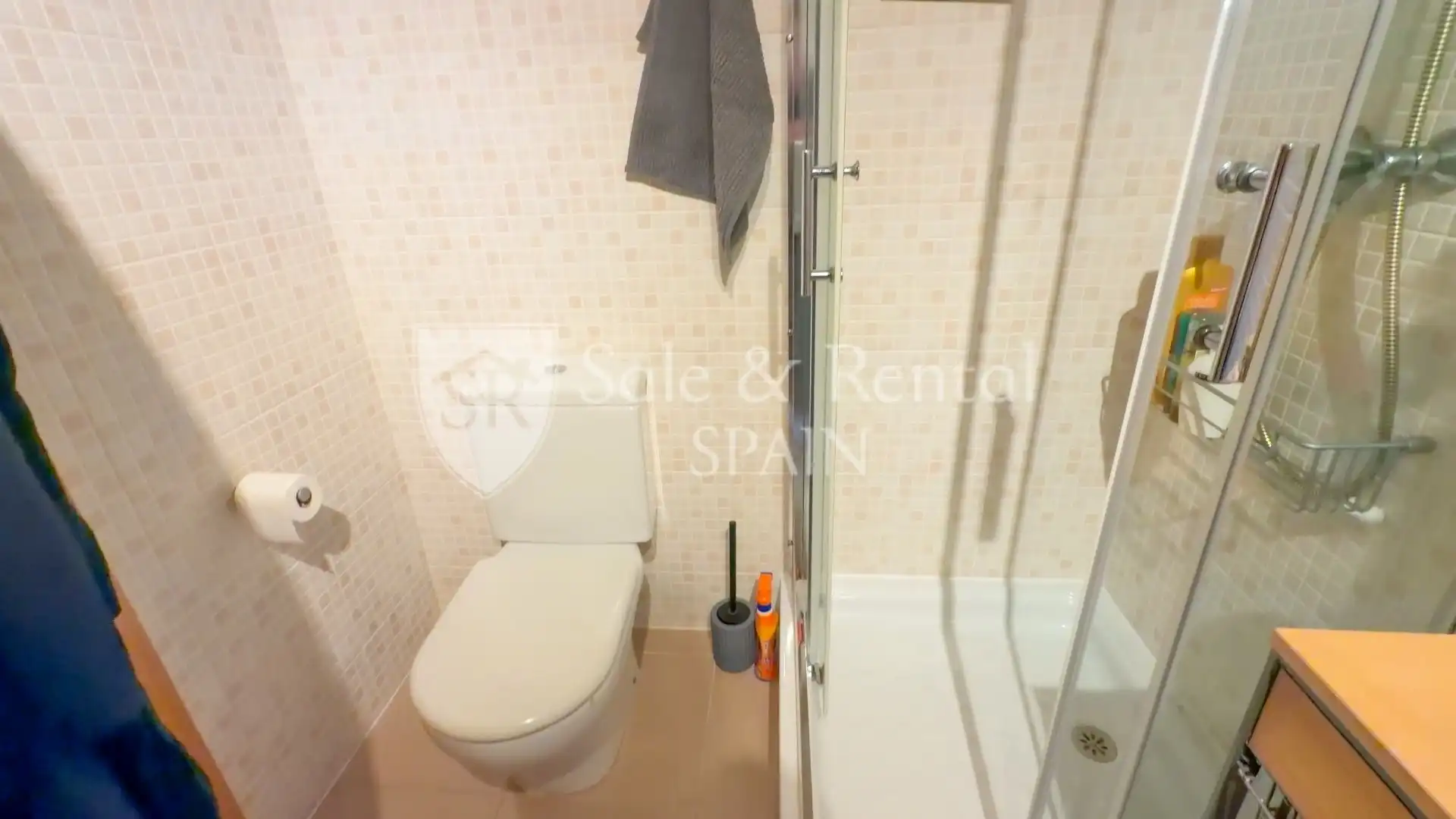 Badezimmer von Wohnung zum Verkauf in Tossa de Mar mit Klimaanlage, Heizung und Terrasse