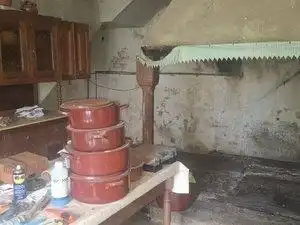 Cuina de Casa o xalet en venda en Cerceda amb Jardí privat i Traster