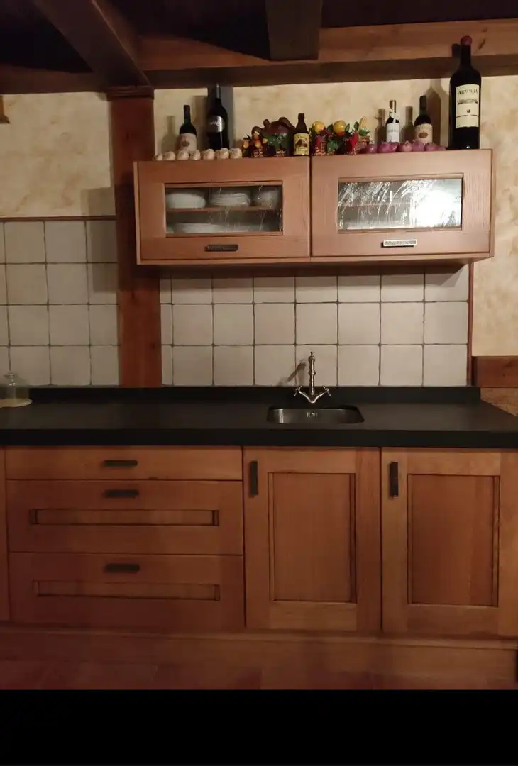 Cocina de Casa adosada en venta en Fuensaldaña con Calefacción y Trastero