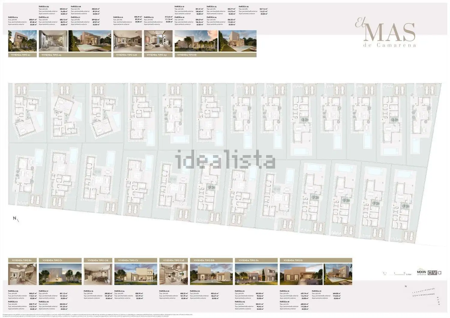 Vista exterior de Casa o xalet en venda en Bétera amb Aire condicionat, Jardí privat i Terrassa