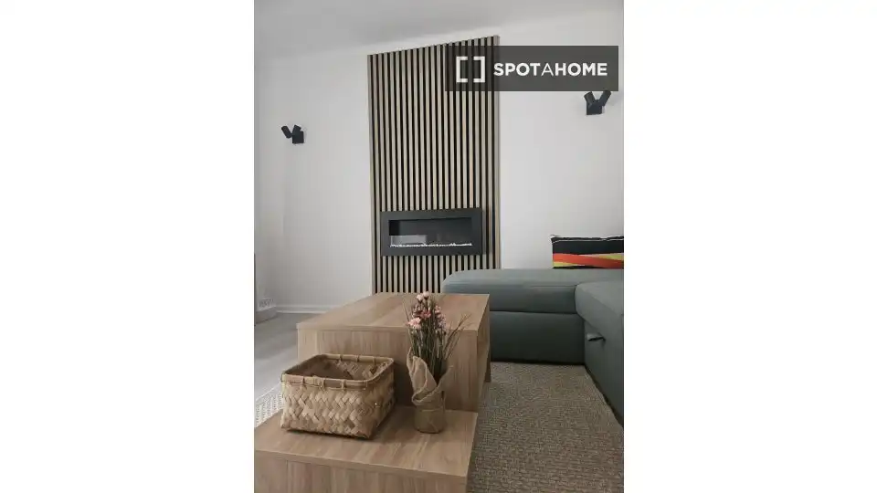 Living room of Apartments for share in Pollença  with Air Conditioner, Terrace and Furnished