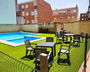 Swimming pool of Flat for sale in Salamanca Capital  with Heating, Terrace and Swimming Pool