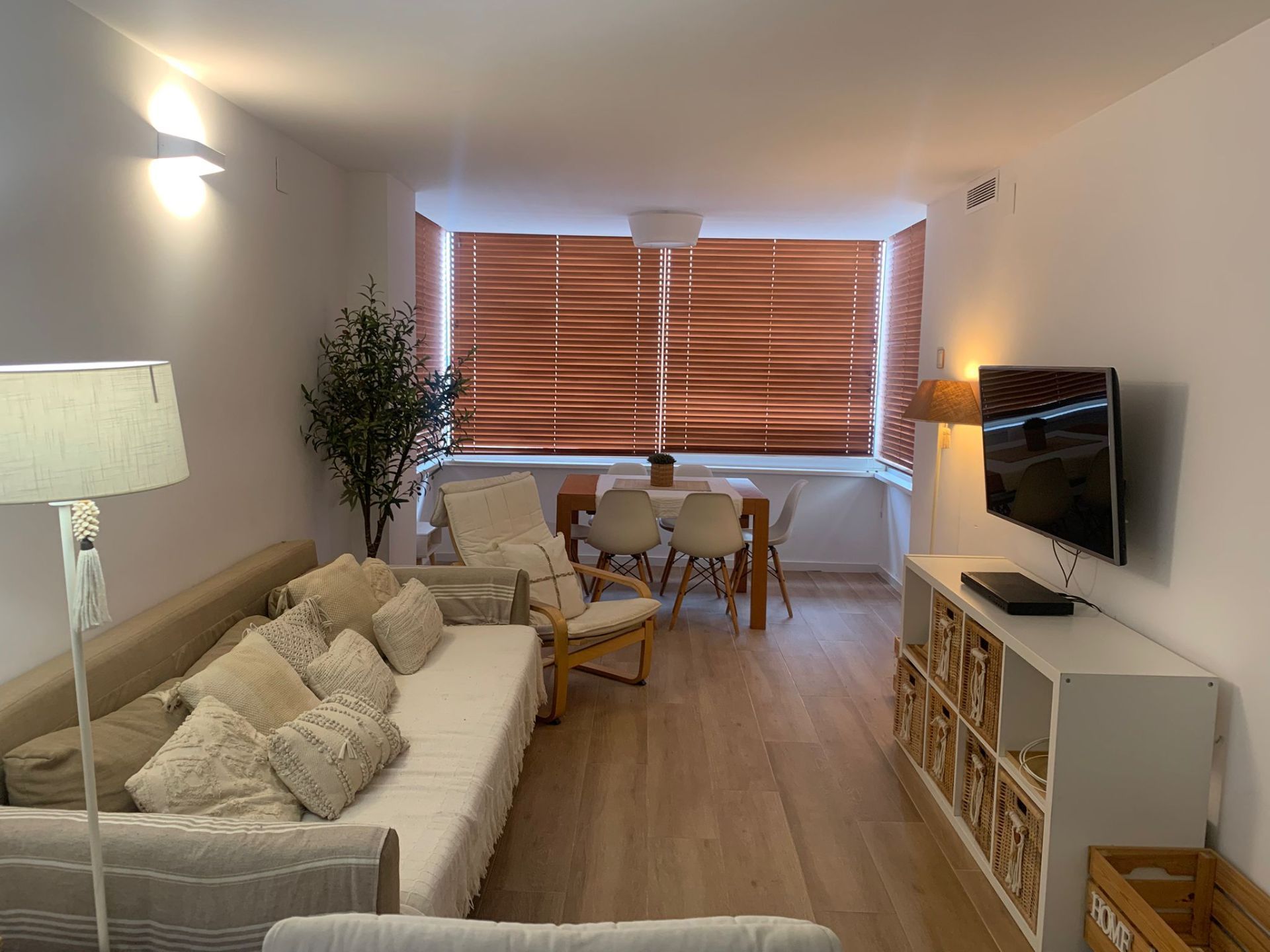 Living room of Flat to rent in Sueca  with Air Conditioner, Heating and Furnished